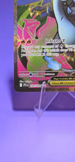 Mega Charizard X ex 109/094 Ultra Rare Phantasmal Flames Pokemon Near Mint - Image 4
