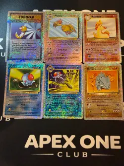pokemon 2002 legendary collection reverse holo lot go 6 cards - Image 1