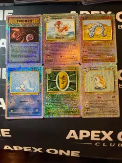 pokemon legendary collection reverse holo lot of 6 cards LP - Image 1