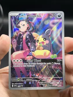 Pokemon TCG Marnie's Morpeko SVP 206 Rival Battle Deck Black Star Promo NM - Image 3