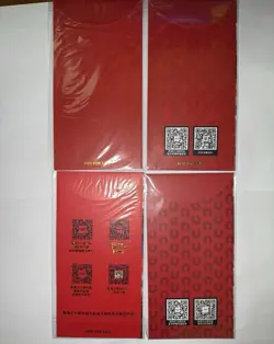 One Piece Card Game Chinese Promo Card Packs Lot of 4 Luffy Zoro Sanji Boa - Image 2