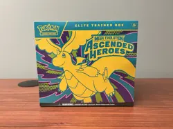 Pokemon TCG: Ascended Heroes Elite Trainer Box (ETB) New Factory Sealed - Image 1
