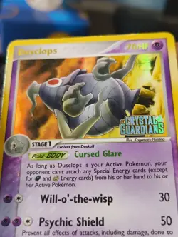 Pokemon Dusclops Reverse Holo Card 17/100 EX Crystal Guardians 2006 - Image 4