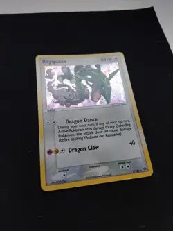 LP CLEAN Rayquaza Holo 9/106 EX Emerald Pokemon TCG Card - Image 5