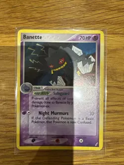 Pokemon Card Banette 1/100 Holo Rare EX Crystal Guardians - Image 2