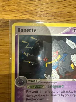 Pokemon Card Banette 1/100 Holo Rare EX Crystal Guardians - Image 3