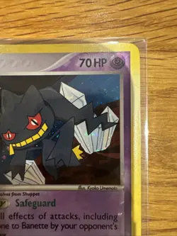 Pokemon Card Banette 1/100 Holo Rare EX Crystal Guardians - Image 4