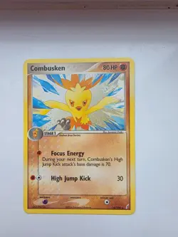 Combusken 16/100 Pokemon TCG Card EX Crystal Guardians Non-Holo LP - Image 1