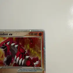 Groudon ex 93/100 Crystal Guardians Holo Ultra Rare Pokemon TCG LP+ - Image 3
