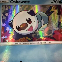 Pokemon TCG - Cosmos Holo Black Star Promo Set: Rowlet, Cyndaquil & Oshawott NM+ - Image 5