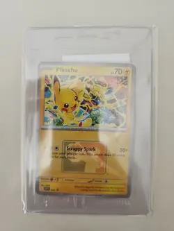 Sealed 2025 Pokemon Worlds Winner Pikachu Promo PSA 10 Centering - Image 2