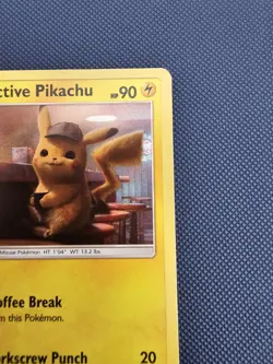 Pokemon TCG Detective Pikachu SM190 Black Star Promo Holo NM #2 - Image 4