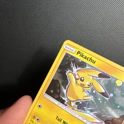 Pokemon Pikachu SM98 Black Star Promo Holo NM Rare Sun & Moon TCG Error - Image 3