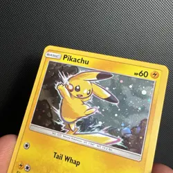 Pokemon Pikachu SM98 Black Star Promo Holo NM Rare Sun & Moon TCG Error - Image 5