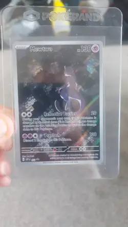 Pokemon TCG Mewtwo 151 SVP052 Black Star Promo Card Mint Condition - Image 1