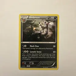 Pokemon TCG Umbreon Black Star Promo XY96 Holo Promo Card - Image 1