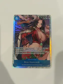 Boa Hancock OP07-051 SP Special Alt Art SR One Piece Card Game English MINT - Image 3