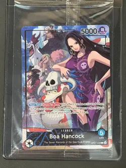 Boa Hancock 2025 PSA Magazine Promo Sealed One Piece Foil Card OP07-038 - Image 1