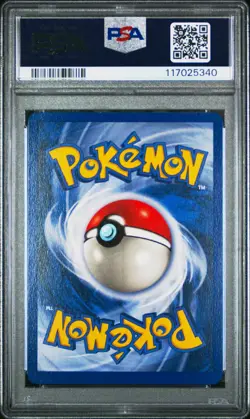 1999 POKEMON GAME 7 HITMONCHAN HOLO SHADOWLESS PSA 8 NM/MT - Image 2