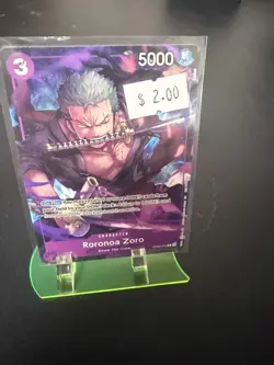 Roronoa Zoro (Welcome Pack Vol. 2) - One Piece Promotion Cards (OP-PR) - Image 1