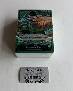 One Piece The Card Game Starter Deck Green Roronoa Zoro ST-32 Sealed Brick - Image 1