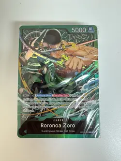 Roronoa Zoro Starter Deck ST-32 Green, Deck Only Sealed, One Piece Card Game CCG - Image 1