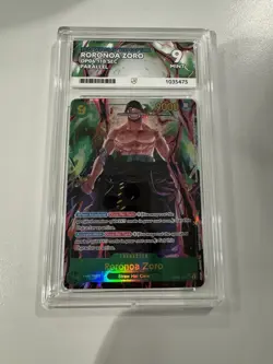 One Piece TCG - Roronoa Zoro OP06-118 SEC Parallel Alt Art - ACE 9 - Image 1