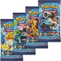 1x Pokemon TCG XY Evolutions Booster Pack Sealed New (Random Art) - Image 1