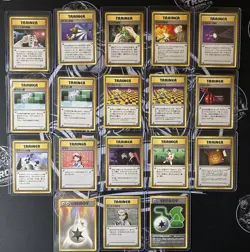 Vintage Japanese Pokemon Trainer & Energy Card Lot Gym Challenge Neo Base WOTC - Image 3