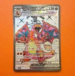 The Pokemon Company Charizard ex 215/197 SV03 Obsidian Flames Full Art Holo ENG - Image 1