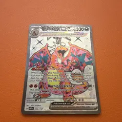 The Pokemon Company Charizard ex 215/197 SV03 Obsidian Flames Full Art Holo ENG - Image 2