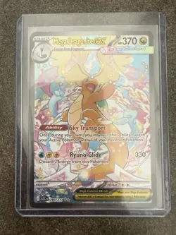 Pokemon TCG Mega Dragonite EX 290/217 Secret Rare Full Art Holo English 370HP - Image 2