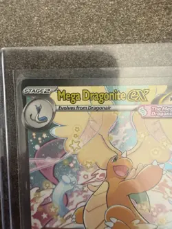 Pokemon TCG Mega Dragonite EX 290/217 Secret Rare Full Art Holo English 370HP - Image 3