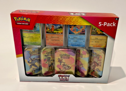 Pokemon TCG: Scarlet & Violet 151 - Costco Mini Tin Set of 5 Factory Sealed - Image 1