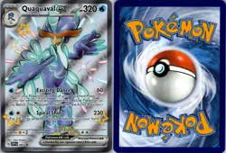 QUAQUAVAL EX 084 HOLO P SCARLET & VIOLET PROMO POKEMON NM - Image 3
