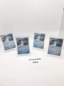 Lot of 4 Dewgong 097/094 Phantasmal Flames Illustration Rare Holo Pokemon TCG NM - Image 1