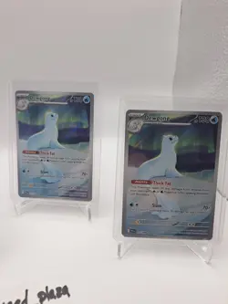 Lot of 4 Dewgong 097/094 Phantasmal Flames Illustration Rare Holo Pokemon TCG NM - Image 3