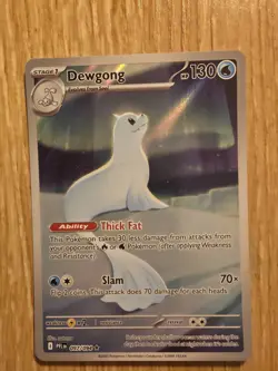 Pokemon TCG Dewgong 097/094 Illustration Rare - Phantasmal Flames NM/M - Image 1