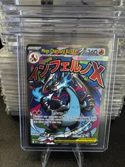 Pokemon Mega Charizard X ex 023 Me: Mega Evolution Promo Holo NM 💎🔥💎🔥💎🔥💎 - Image 1