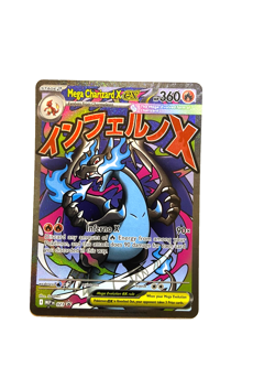 Mega Charizard X EX 023 Holo Me: Mega Evolution Promo Pokemon Near Mint NM B2 - Image 1