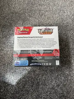 Pokemon Scarlet & Violet Obsidian Flames Booster Box Factory Sealed 36 Packs - Image 3