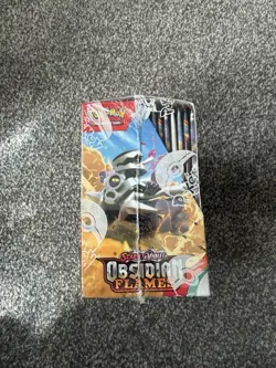 Pokemon Scarlet & Violet Obsidian Flames Booster Box Factory Sealed 36 Packs - Image 4