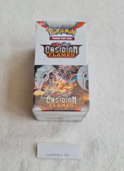 Pokemon TCG Scarlett & Violet Obsidian Flames Half Booster Box New Sealed UK - Image 1