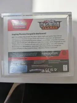 Pokemon Obsidian Flames Booster Box 36 Packs - New & Sealed + Acrylic - Image 3