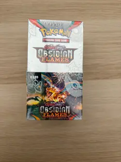 Pokemon - Scarlet & Violet Obsidian Flames - Half Booster Box - New & Sealed - Image 1