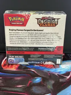 Obsidian Flames Booster Box 2023 Pokemon TCG Scarlet & Violet Sv03 Sealed - Image 3