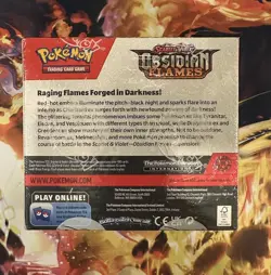 Pokemon Scarlet & Violet Obsidian Flames Booster Box New/Factory Sealed - Image 2