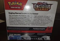 Pokemon TCG Scarlet & Violet Obsidian Flames Booster Box Sealed English - Image 3