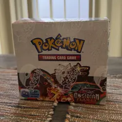 Pokemon TCG Scarlet & Violet Obsidian Flames Sealed Booster Box 36 Packs - Image 1