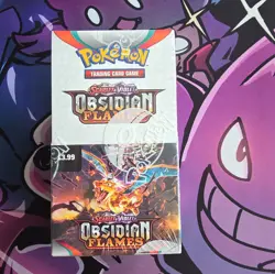 Pokemon TCG Scarlet & Violet Obsidian Flames Half Booster Box New Sealed - Image 1